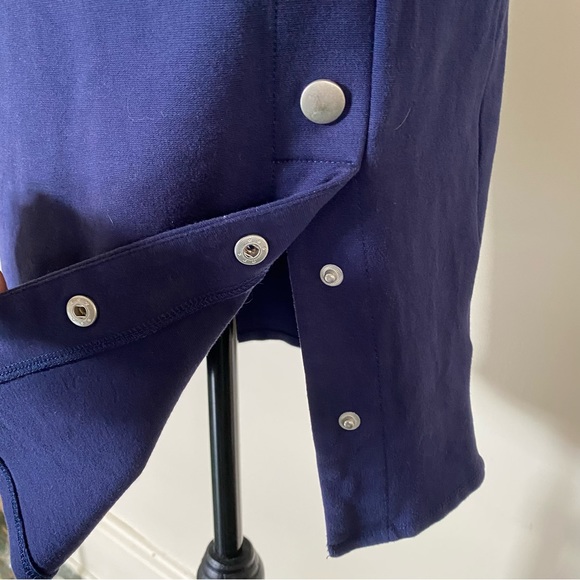 SUPERFOXX Anaise Button Detail Ponte Knit Dress - Picture 7 of 8